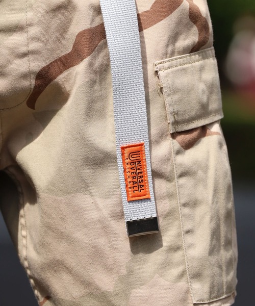 UNIVERSAL OVERALL(ユニバーサルオーバーオール)の「UNIVERSAL OVERALL/ユニバーサルオーバーオール 32mmUVGIベルト ガチャベルト(ベルト・メンズ・ブラック/ネイビー/グレー/オフホワイト/ブルー/グリーン/マスタード・ONE SIZE)」の18枚目の写真