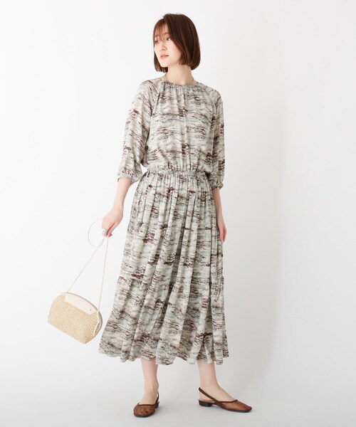 AG by aquagirl（エージーバイアクアガール）の「◆PPシェル型ミニショルダー（ショルダーバッグ・レディース・ブラック/オフホワイト/キャメル・00）」の13枚目の写真