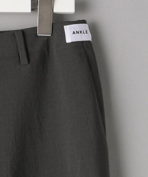 BEAUTY&YOUTH UNITED ARROWS(ビューティーアンドユースユナイテッドアローズ)の「BY KOMATSU クリスピー ワイド テーパード アンクルパンツ 【セットアップ対応】(その他パンツ・メンズ・ベージュ/ダークグレー・SMALL/MEDIUM/LARGE/X-LARGE)」の17枚目の写真