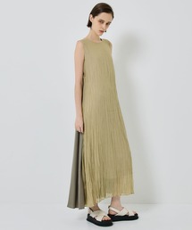 city | 【CITY】リネンワッシャープリーツワンピース(ワンピース)