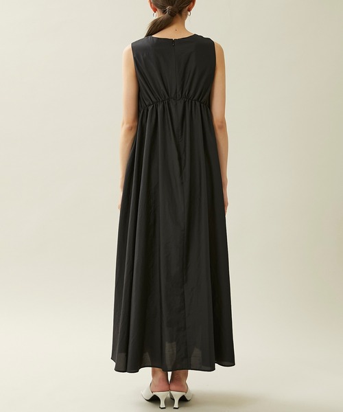 city（シティ）の「【CITY】リネンワッシャープリーツワンピース（ワンピース・レディース・ベージュ/ブラック・2/1）」の19枚目の写真
