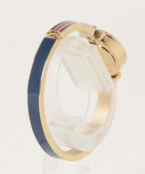 腕時計　TORY BURCH THE SLIM　TBW1401 NEW Tory Burch Kira Two Tone Gold Silver Bangle Bracelet