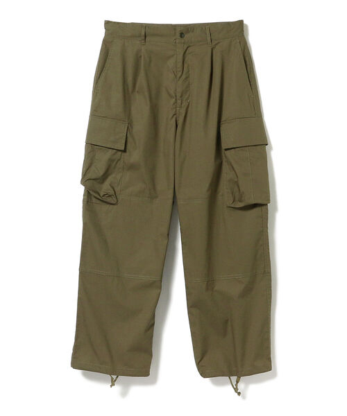 BEAMS LIGHTS(ビームスライツ)の「BEAMS LIGHTS / リップストップ カーゴ パンツ(カーゴパンツ・メンズ・ネイビー/オフホワイト/オリーブ・SMALL/MEDIUM/LARGE)」の9枚目の写真