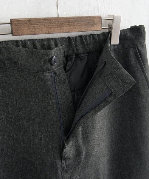 Rocky Monroe（ロッキーモンロー）の「テックリネン テーパード イージーアンクルシェフパンツ 速乾 しわ防止 洗濯可能（スラックス・メンズ・ブラック/ベージュ・L/XL/M）」の15枚目の写真