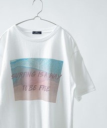 ITEMS URBANRESEARCH | サーフフォトプリント Tシャツ(Tシャツ/カットソー)