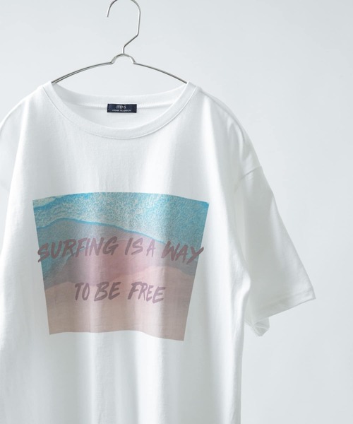 ITEMS URBANRESEARCH（アイテムズ アーバンリサーチ）の「サーフフォトプリント Tシャツ（Tシャツ/カットソー・メンズ・その他2/その他4/その他1/その他3・MEDIUM/LARGE）」の2枚目の写真