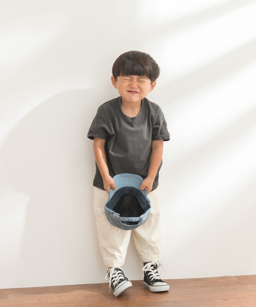FORK&SPOON（フォークアンドスプーン）の「FORK&SPOON　ガーメントダイカットソー(KIDS)（Tシャツ/カットソー・キッズ・チャコールグレー/アイボリー・90/120/105/135）」の8枚目の写真