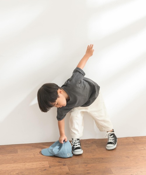 FORK&SPOON（フォークアンドスプーン）の「FORK&SPOON　ガーメントダイカットソー(KIDS)（Tシャツ/カットソー・キッズ・チャコールグレー/アイボリー・90/120/105/135）」の12枚目の写真