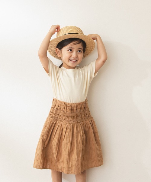 FORK&SPOON（フォークアンドスプーン）の「FORK&SPOON　ガーメントダイカットソー(KIDS)（Tシャツ/カットソー・キッズ・チャコールグレー/アイボリー・90/120/105/135）」の14枚目の写真