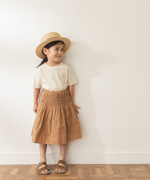 FORK&SPOON（フォークアンドスプーン）の「FORK&SPOON　ガーメントダイカットソー(KIDS)（Tシャツ/カットソー・キッズ・チャコールグレー/アイボリー・90/120/105/135）」の15枚目の写真