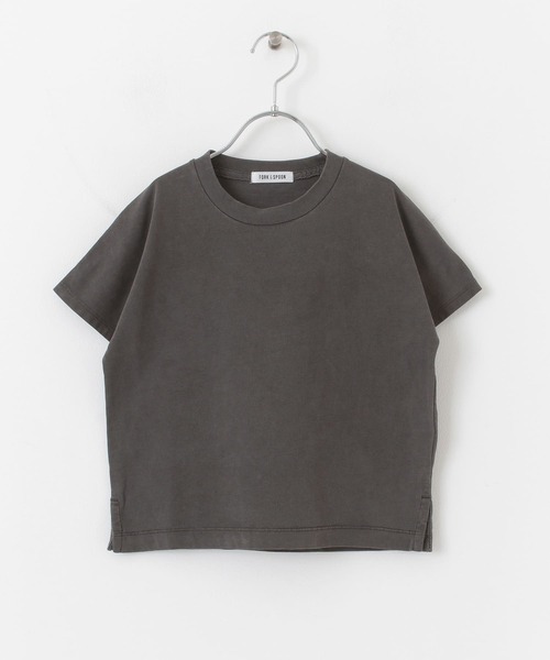 FORK&SPOON（フォークアンドスプーン）の「FORK&SPOON　ガーメントダイカットソー(KIDS)（Tシャツ/カットソー・キッズ・チャコールグレー/アイボリー・90/120/105/135）」の20枚目の写真