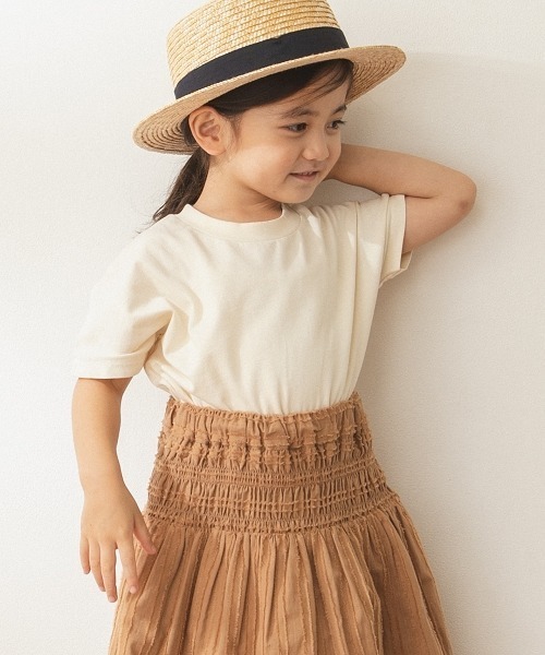 FORK&SPOON（フォークアンドスプーン）の「FORK&SPOON　ガーメントダイカットソー(KIDS)（Tシャツ/カットソー・キッズ・チャコールグレー/アイボリー・90/120/105/135）」の21枚目の写真