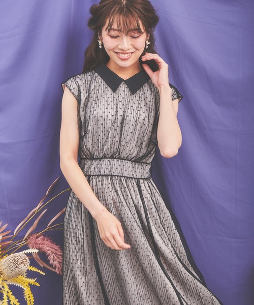 NOELA（ノエラ）の「2WAYパターンワンピース（ワンピース・レディース・オフホワイト/ベージュ/その他1・M/S）」の18枚目の写真