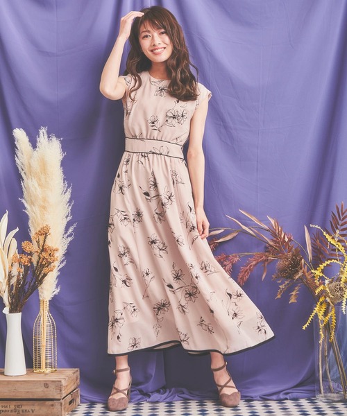 NOELA（ノエラ）の「2WAYパターンワンピース（ワンピース・レディース・オフホワイト/ベージュ/その他1・M/S）」の13枚目の写真