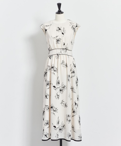 NOELA（ノエラ）の「2WAYパターンワンピース（ワンピース・レディース・オフホワイト/ベージュ/その他1・M/S）」の22枚目の写真