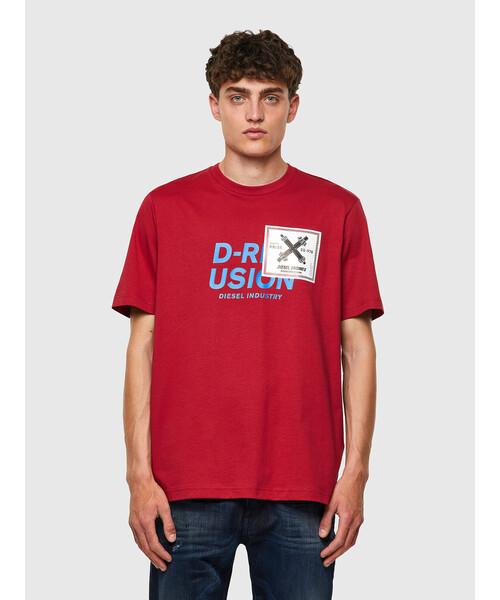 セール メンズ Tシャツ グラフィック Tシャツ カットソー Diesel ディーゼル のファッション通販 Zozotown