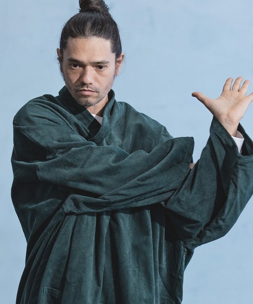 mj8044-8W Corduroy Over Size Gown (MADE IN JAPAN) ガウン mj8044-8W Corduroy Over Size Gown (MADE IN JAPAN) ガウン