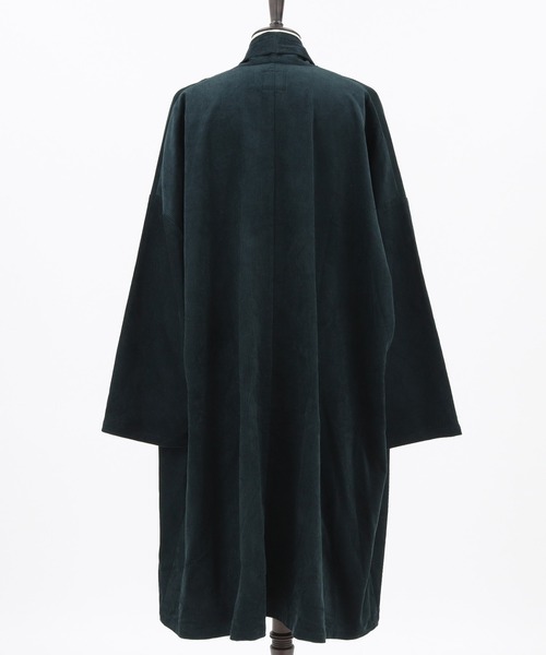 mj8044-8W Corduroy Over Size Gown (MADE IN JAPAN) ガウン mj8044-8W Corduroy Over Size Gown (MADE IN JAPAN) ガウン