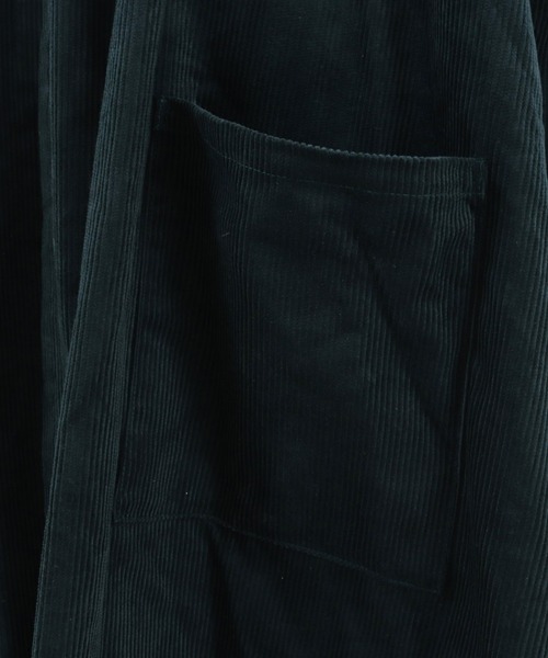 mj8044-8W Corduroy Over Size Gown (MADE IN JAPAN) ガウン mj8044-8W Corduroy Over Size Gown (MADE IN JAPAN) ガウン