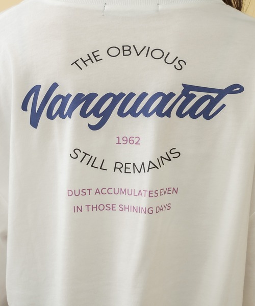 RASVOA(ラスボア)の「VanguardクロップドロンT(Tシャツ/カットソー・レディース・ブラック/オフホワイト/ブルー・FREE)」の8枚目の写真