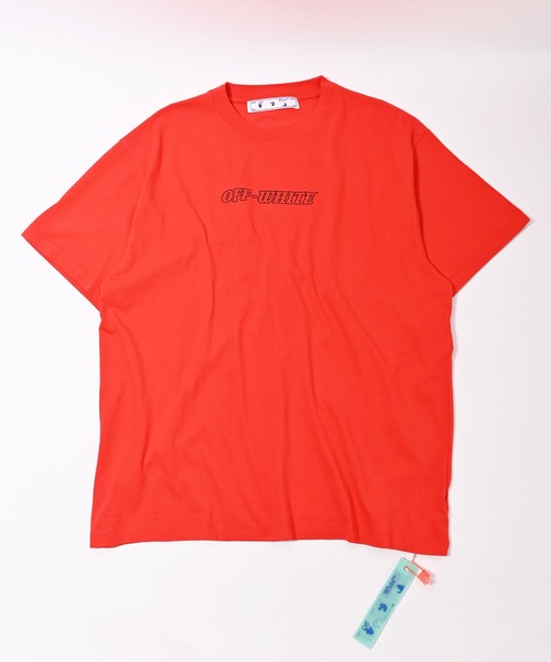 off white(オフホワイト)の「OFF WHITE (オフ ホワイト) PASCAL オーバーサイズプリントTシャツ(Tシャツ/カットソー・メンズ・ホワイト/レッド・XS/S/M)」の6枚目の写真