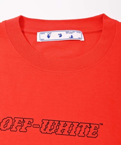 off white(オフホワイト)の「OFF WHITE (オフ ホワイト) PASCAL オーバーサイズプリントTシャツ(Tシャツ/カットソー・メンズ・ホワイト/レッド・XS/S/M)」の21枚目の写真
