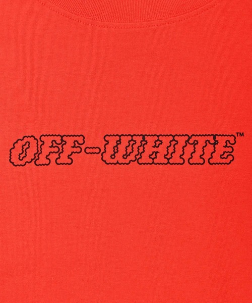 off white(オフホワイト)の「OFF WHITE (オフ ホワイト) PASCAL オーバーサイズプリントTシャツ(Tシャツ/カットソー・メンズ・ホワイト/レッド・XS/S/M)」の19枚目の写真
