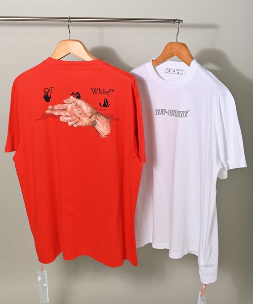 off white(オフホワイト)の「OFF WHITE (オフ ホワイト) PASCAL オーバーサイズプリントTシャツ(Tシャツ/カットソー・メンズ・ホワイト/レッド・XS/S/M)」の10枚目の写真