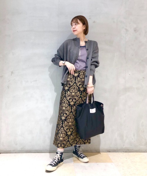 RAGEBLUE（レイジブルー）の「ゴブランIラインスカート/214785