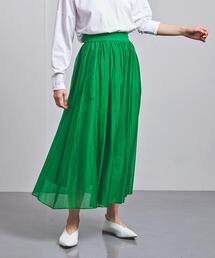 UNITED ARROWS | ＜UNITED ARROWS＞CE/N ギャザー ロングスカート W(スカート)