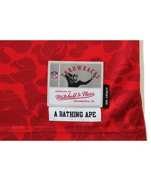 【バミキ】A BATHING APE 49ERS アメフトゲームシャツ A BATHING APE®️ × Mitchell & Ness / NFL – uk.bape.com