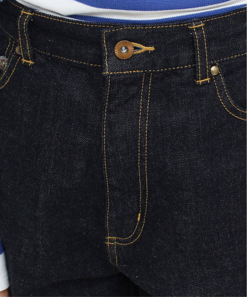 My Fav. CHILD WOMAN（マイファブチャイルドウーマン）の「11.36OZムラ糸デニム キュロットパンツ（デニムパンツ・レディース・ネイビー・36/38）」の19枚目の写真