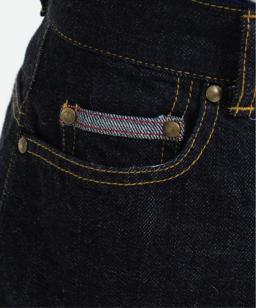 My Fav. CHILD WOMAN（マイファブチャイルドウーマン）の「11.36OZムラ糸デニム キュロットパンツ（デニムパンツ・レディース・ネイビー・36/38）」の21枚目の写真