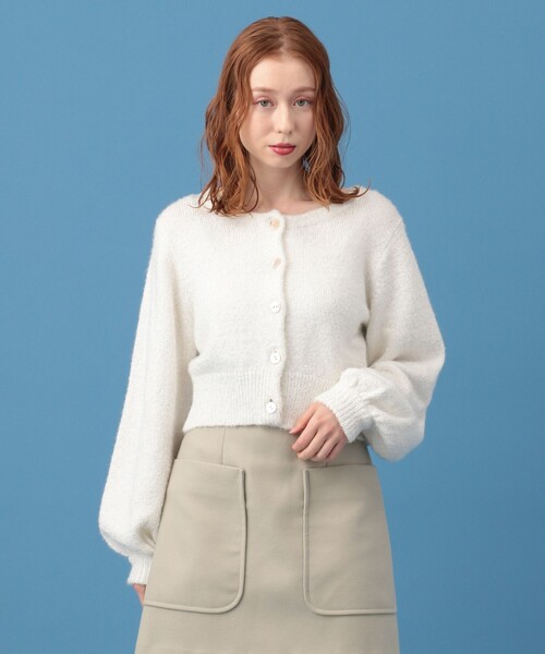 deicy デイシー スパンコール ラメ入り ニット タンクチュニック DEICY（デイシー）の「スパンコールニットショートカーディガン
