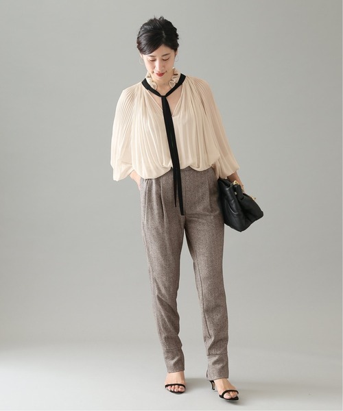 リュンヌ　ブリーツブラウス　新品未使用　イエナ購入 IENA - リュンヌ プリーツブラウスの通販 by 7023｜イエナならラクマ