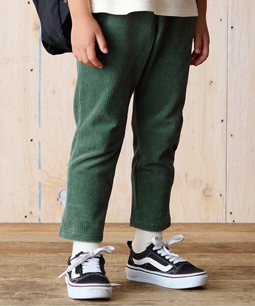 BREEZE（ブリーズ）の「スタメンコーデュロイパンツ 10分丈（その他パンツ・キッズ・ブラウン/ブルー/チャコール/キャメル/グリーン/ベージュ/ピンク・120/70/130/100/110/140/90/80）」の4枚目の写真