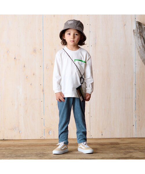 BREEZE（ブリーズ）の「スタメンコーデュロイパンツ 10分丈（その他パンツ・キッズ・ブラウン/ブルー/チャコール/キャメル/グリーン/ベージュ/ピンク・120/70/130/100/110/140/90/80）」の11枚目の写真