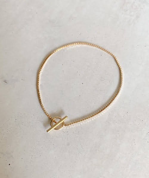 tone(トーン)の「【ECRu.】ベネチアンチェーンブレスレット(ブレスレット・レディース・シルバー/ゴールド・FREE)」の1枚目の写真