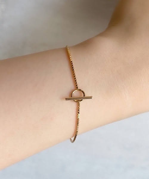 tone(トーン)の「【ECRu.】ベネチアンチェーンブレスレット(ブレスレット・レディース・シルバー/ゴールド・FREE)」の5枚目の写真