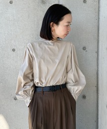select MOCA by son（セレクトモカバイソン）の「ボリュームスリーブブラウス（シャツ/ブラウス）」
