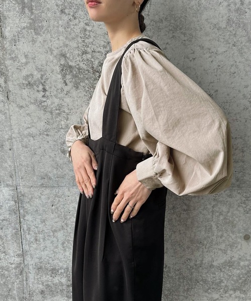 【サイズ展開あり】ボリュームスリーブブラウス