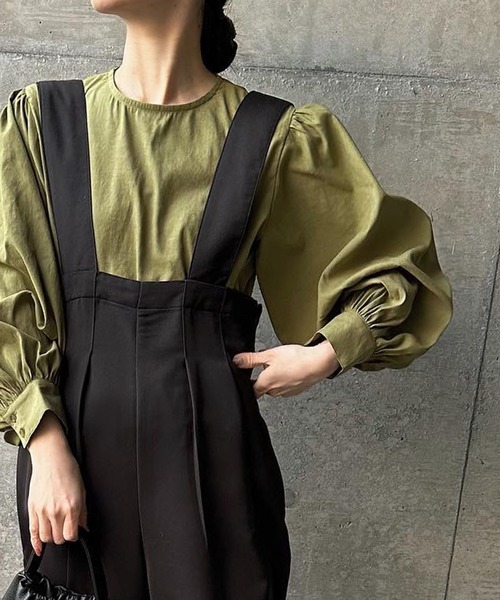 【サイズ展開あり】ボリュームスリーブブラウス