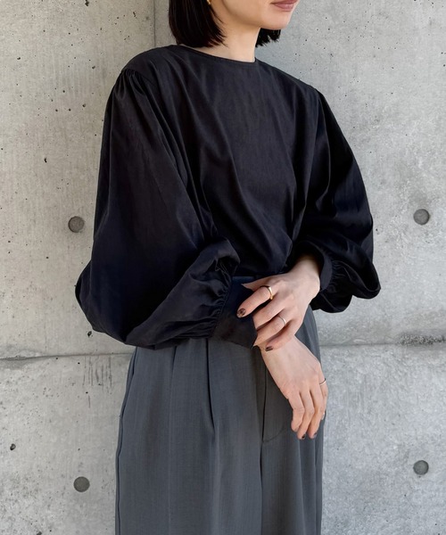 ボリュームスリーブブラウス（シャツ/ブラウス）｜select MOCA by son