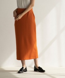 STRETCH ROUGH SKIRT