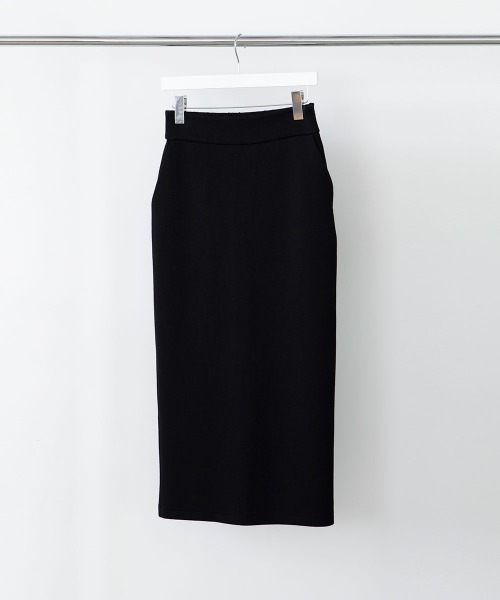 marjour(マージュール)の「STRETCH ROUGH SKIRT(スカート・レディース・ブラック/オレンジ・M)」の12枚目の写真