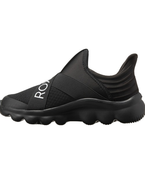 ROXY（ロキシー）の「ON THE MOVE 4/ロキシーゴムバンドスニーカー（スニーカー・レディース・ブラック系その他2/ブラック/ブラック系その他・24.5cm/25cm/23cm/23.5cm/24cm）」の9枚目の写真