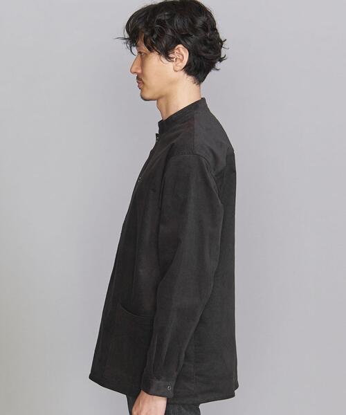 BEAUTY&YOUTH UNITED ARROWS(ビューティーアンドユースユナイテッドアローズ)の「BY 16W コーデュロイ スタンドカラー ブルゾン(シャツ/ブラウス・メンズ・ネイビー/オフホワイト/ダークグレー・S/M/L/XL)」の10枚目の写真
