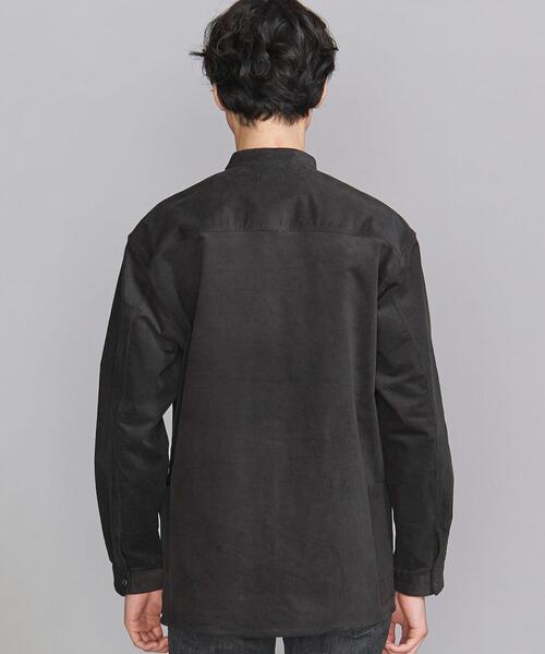 BEAUTY&YOUTH UNITED ARROWS(ビューティーアンドユースユナイテッドアローズ)の「BY 16W コーデュロイ スタンドカラー ブルゾン(シャツ/ブラウス・メンズ・ネイビー/オフホワイト/ダークグレー・S/M/L/XL)」の13枚目の写真