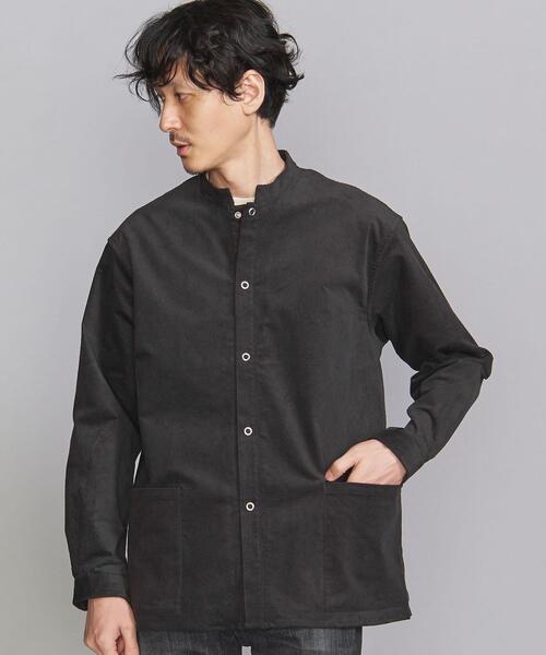 BEAUTY&YOUTH UNITED ARROWS(ビューティーアンドユースユナイテッドアローズ)の「BY 16W コーデュロイ スタンドカラー ブルゾン(シャツ/ブラウス・メンズ・ネイビー/オフホワイト/ダークグレー・S/M/L/XL)」の16枚目の写真
