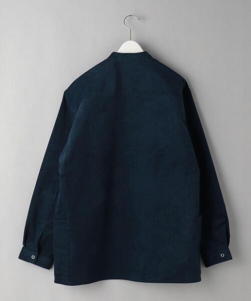 BEAUTY&YOUTH UNITED ARROWS(ビューティーアンドユースユナイテッドアローズ)の「BY 16W コーデュロイ スタンドカラー ブルゾン(シャツ/ブラウス・メンズ・ネイビー/オフホワイト/ダークグレー・S/M/L/XL)」の5枚目の写真